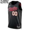 Portland Trail Blazers Scoot Henderson Nike 2023-24 City Edition Musta Lasten Pelipaidat Swingman